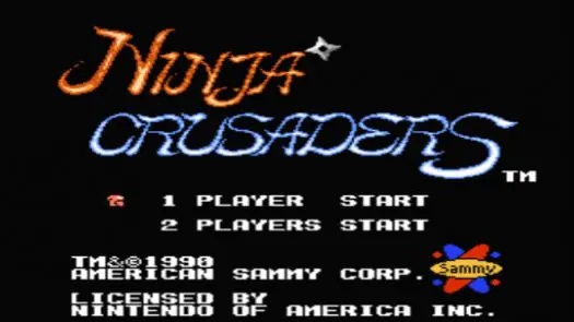 Ninja Crusaders game