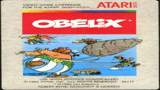 Obelix (1983) (Atari) game