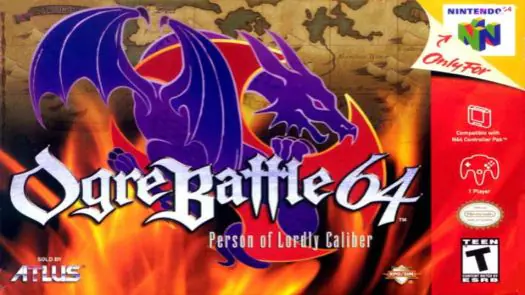 Ogre Battle 64 - Person Of Lordly Caliber (V1.1) (J) game