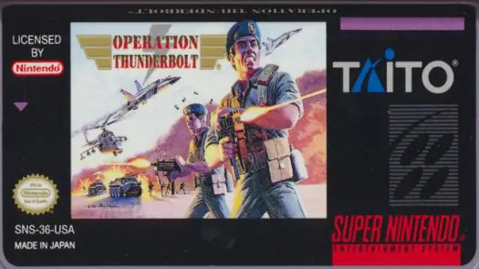 Operation Thunderbolt game