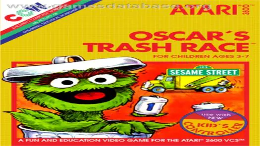 Oscar's Trash Race (1983) (Atari) (PAL) game