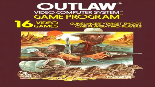 Outlaw - GunSlinger (1978) (Atari) game