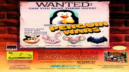 Penguin Wars game