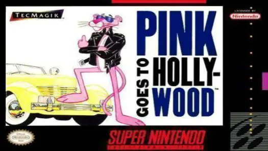 Pink Panther In Pink Goes To Hollywood game