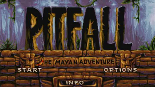 Pitfall - The Mayan Adventure game