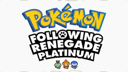 Pokemon Following Renegade Platinum game