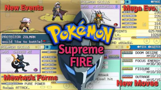 Pokemon Supreme Fire game