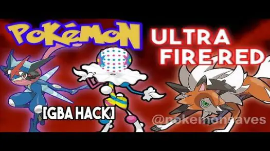 Pokemon Ultra FireRed game