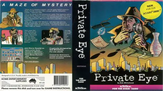 Private Eye (1983) (Activision) game