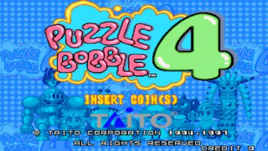 Puzzle Bobble 4 (Ver 2.04O 19971219) game