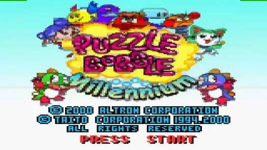 Puzzle Bobble Millennium game