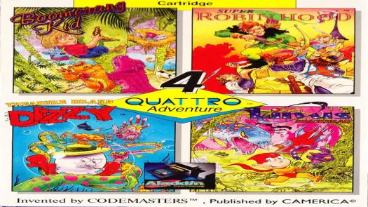 Quattro Adventure game