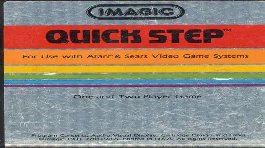 Quick Step! (1983) (Imagic) game