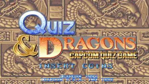 QUIZ & DRAGONS - CAPCOM QUIZ GAME (USA) game