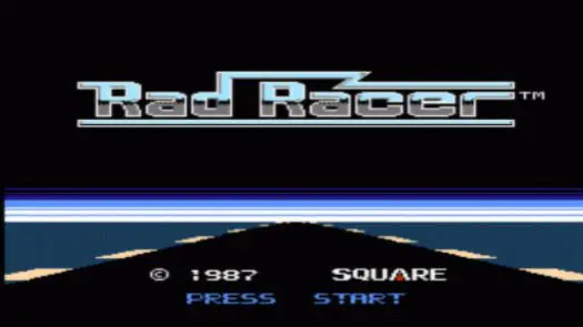 Rad Racer (PC10) game