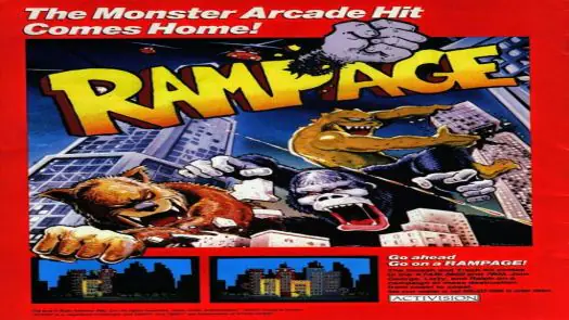 Rampage! (1989) (Activision) game