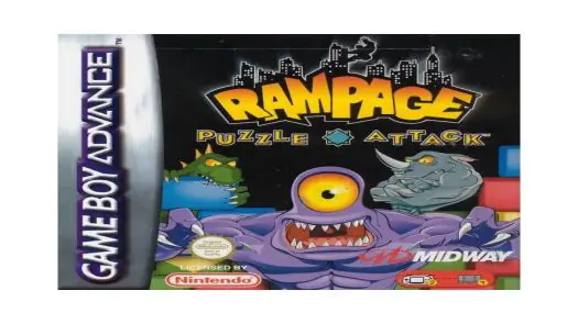 Rampage Puzzle Attack game