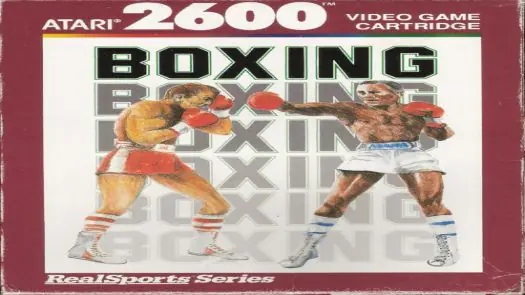 RealSports Boxing (1987) (Atari) game
