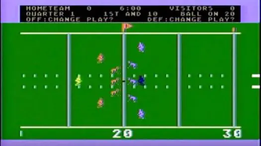 Realsports Football (1982) (Atari) game