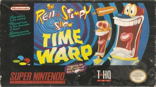 Ren & Stimpy Show, The - Time Warp game