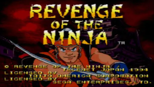 Revenge of the Ninja (U) game