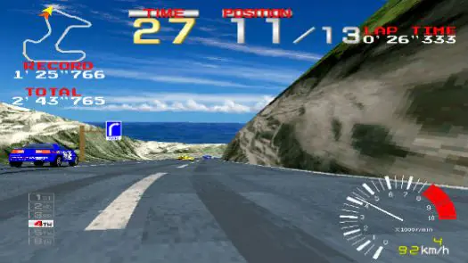 Ridge Racer (Rev. RR3, World) game