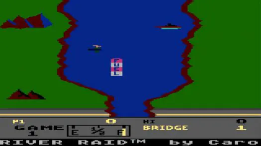 River Raid (1983) (Activision) game