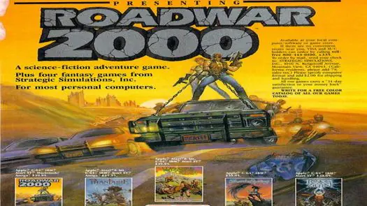 Roadwar 2000 game