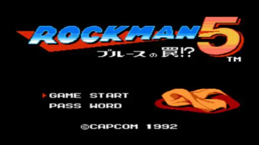 Rockman 5 (Darkwing Duck Hack) [p1] game