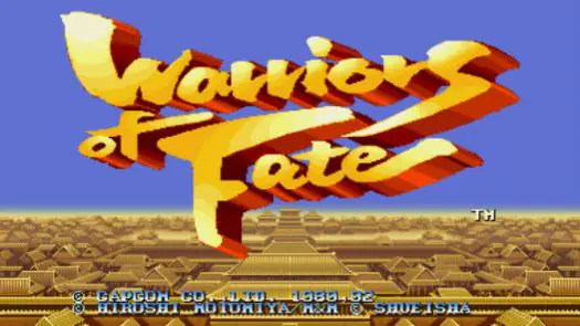 Warriors of Fate (Asia) - Sangokushi II (Asia) game