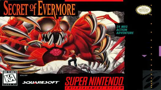 Secret Of Evermore (G) game