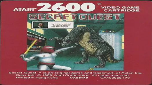 Secret Quest (1989) (Atari) game