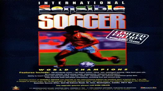 Sensible Soccer - International Edition game