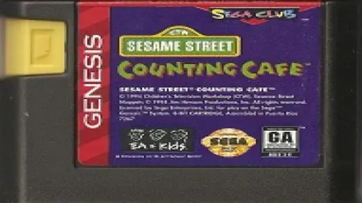 Sesame Street Counting Cafe game