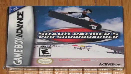 Shaun Palmer's Pro Snowboarder game