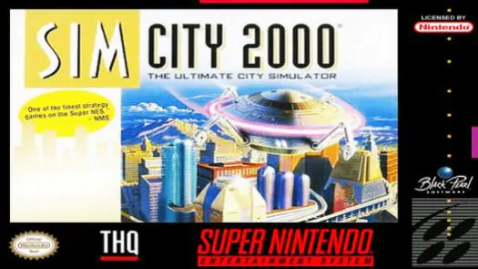 Sim City 2000 (E) game