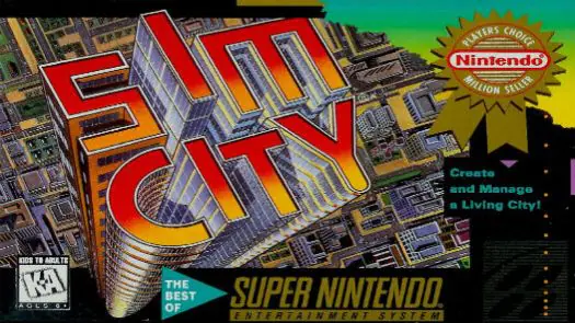 Sim City (E) game