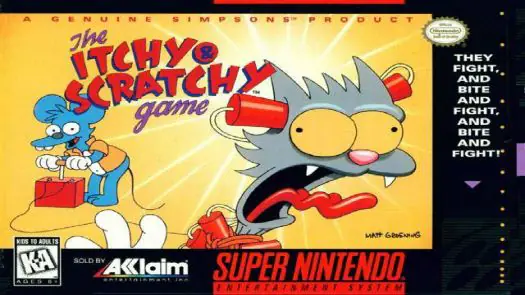 Simpsons, The - Itchy & Scratchy (EU) game