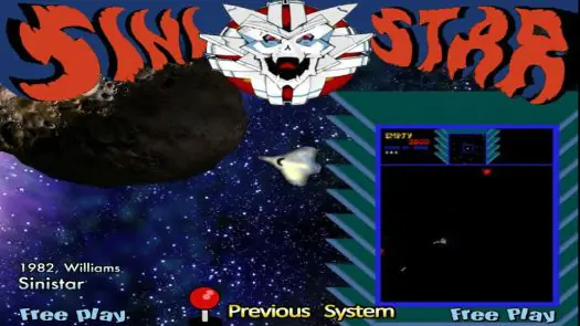 Sinistar game