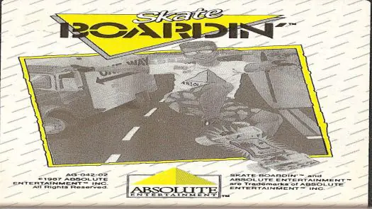 Skate Boardin' (1987) (Absolute) game