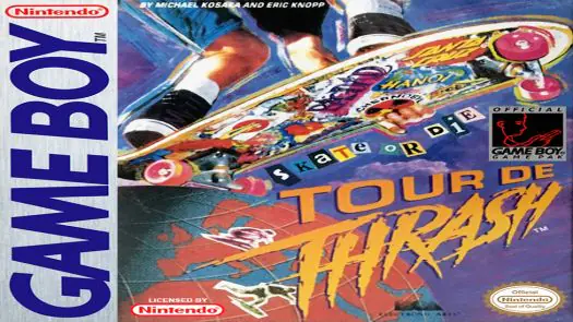 Skate Or Die - Tour De Thrash game