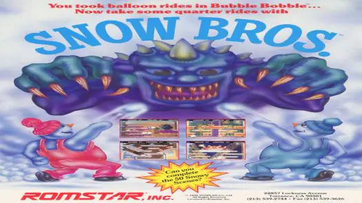 Snow Bros._Disk1 game