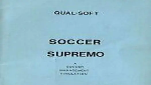 Soccer Supremo game