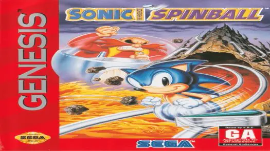 Sonic The Hedgehog Spinball game