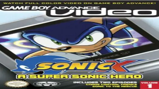 Sonic X - Volume 1 game