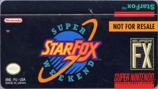 Star Fox Competition - Weekend Edition game