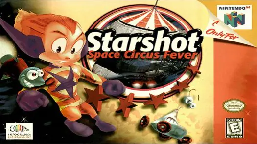 Starshot - Space Circus Fever (E) game