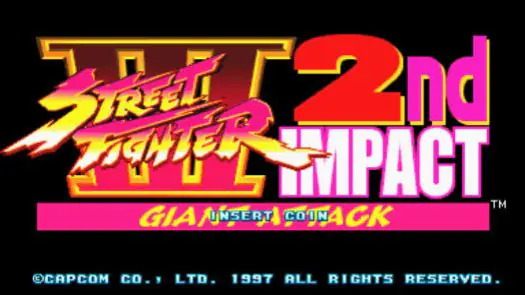 Street Fighter III 2nd Impact - Giant Attack (Asia 970930, NO CD) game