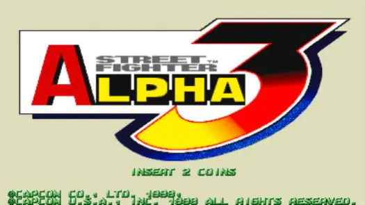 Street Fighter Alpha 3 (USA 980629) game