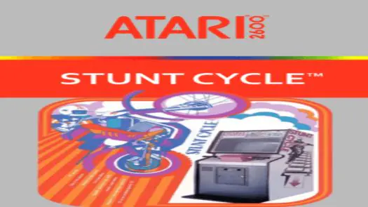 Stunt Cycle (Atari) game